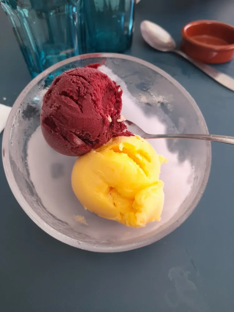 Glace Myrtille Fruits de la Passion